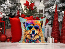 Load image into Gallery viewer, Chow Chow Hippie Dawg Fabric Decorative Pillow