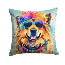 Load image into Gallery viewer, Chow Chow Hippie Dawg Fabric Decorative Pillow