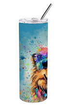 Load image into Gallery viewer, Chow Chow Hippie Dawg Stainless Steel Skinny Tumbler