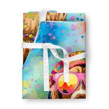 Load image into Gallery viewer, Cocker Spaniel Hippie Dawg Apron – Artist-Designed Kitchen, BBQ &amp; Craft Apron