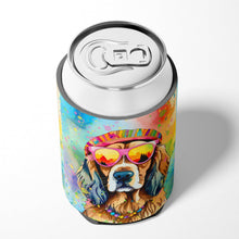 Load image into Gallery viewer, Cocker Spaniel Hippie Dawg Can or Bottle Hugger