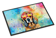 Load image into Gallery viewer, Cocker Spaniel Hippie Dawg Doormat - 24x36 Decorative Floor Mat – Indoor/Outdoor Rug with Artistic Flair