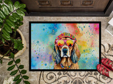 Load image into Gallery viewer, Cocker Spaniel Hippie Dawg Doormat - 18X27 Indoor / Outdoor Rug | Made in USA