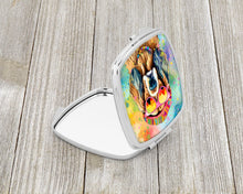 Load image into Gallery viewer, Cocker Spaniel Hippie Dawg Compact Mirror – Stylish Purse Mirror with Artistic Covers