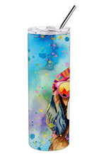 Load image into Gallery viewer, Cocker Spaniel Hippie Dawg Stainless Steel Skinny Tumbler