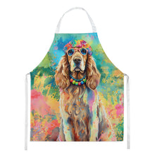 Load image into Gallery viewer, Cocker Spaniel Hippie Dawg Apron – Artist-Designed Kitchen, BBQ &amp; Craft Apron