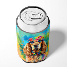 Load image into Gallery viewer, Cocker Spaniel Hippie Dawg Can or Bottle Hugger