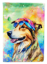 Load image into Gallery viewer, Collie Hippie Dawg House Flag
