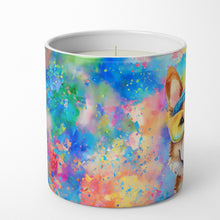 Load image into Gallery viewer, Corgi Hippie Dawg Decorative Soy Candle