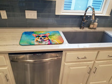 Load image into Gallery viewer, Corgi Hippie Dawg Dish Drying Mat