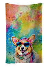 Load image into Gallery viewer, Corgi Hippie Dawg Kitchen Towel
