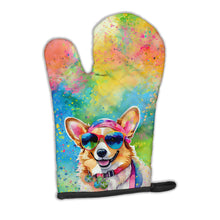 Load image into Gallery viewer, Corgi Hippie Dawg Oven Mitt