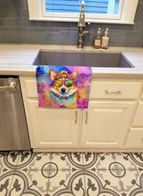 Load image into Gallery viewer, Corgi Hippie Dawg Kitchen Towel