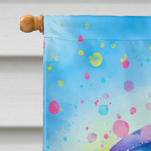 Load image into Gallery viewer, Dachshund Hippie Dawg House Flag