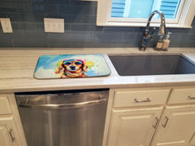 Load image into Gallery viewer, Dachshund Hippie Dawg Dish Drying Mat