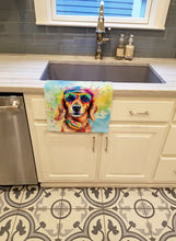 Load image into Gallery viewer, Dachshund Hippie Dawg Kitchen Towel