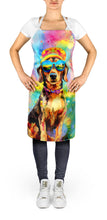 Load image into Gallery viewer, Dachshund Hippie Dawg Apron – Artist-Designed Kitchen, BBQ &amp; Craft Apron