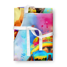 Load image into Gallery viewer, Dachshund Hippie Dawg Apron – Artist-Designed Kitchen, BBQ &amp; Craft Apron