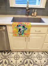 Load image into Gallery viewer, Dalmatian Hippie Dawg Kitchen Towel