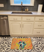 Load image into Gallery viewer, Dalmatian Hippie Dawg Memory Foam Kitchen Mat