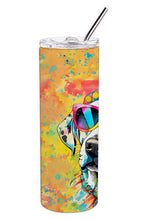 Load image into Gallery viewer, Dalmatian Hippie Dawg Stainless Steel Skinny Tumbler