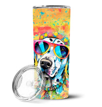 Load image into Gallery viewer, Dalmatian Hippie Dawg Stainless Steel Skinny Tumbler