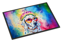 Load image into Gallery viewer, Dalmatian Hippie Dawg Doormat - 24x36 Decorative Floor Mat – Indoor/Outdoor Rug with Artistic Flair
