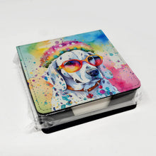 Load image into Gallery viewer, Dalmatian Hippie Dawg PU Leather Note Paper Holder