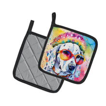 Load image into Gallery viewer, Dalmatian Hippie Dawg Pot Holders - Set of 2 Decorative Kitchen Helpers | Made in the USA
