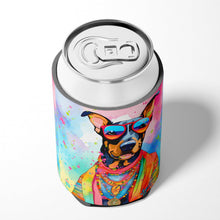 Load image into Gallery viewer, Doberman Pinscher Hippie Dawg Can or Bottle Hugger