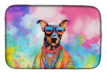 Load image into Gallery viewer, Doberman Pinscher Hippie Dawg Dish Drying Mat