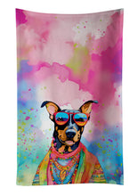 Load image into Gallery viewer, Doberman Pinscher Hippie Dawg Kitchen Towel