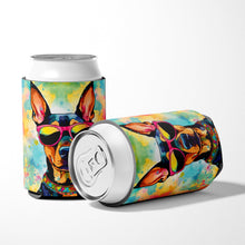 Load image into Gallery viewer, Doberman Pinscher Hippie Dawg Can or Bottle Hugger