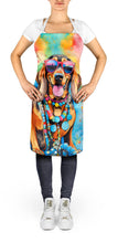 Load image into Gallery viewer, Doberman Pinscher Hippie Dawg Apron – Artist-Designed Kitchen, BBQ &amp; Craft Apron