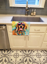 Load image into Gallery viewer, Doberman Pinscher Hippie Dawg Kitchen Towel