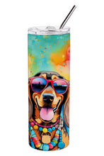 Load image into Gallery viewer, Doberman Pinscher Hippie Dawg Stainless Steel Skinny Tumbler