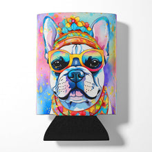 Load image into Gallery viewer, French Bulldog Hippie Dawg Can or Bottle Hugger