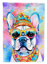 Load image into Gallery viewer, French Bulldog Hippie Dawg House Flag