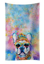 Load image into Gallery viewer, French Bulldog Hippie Dawg Kitchen Towel