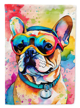 Load image into Gallery viewer, French Bulldog Hippie Dawg House Flag