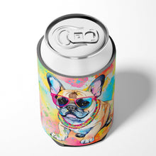 Load image into Gallery viewer, French Bulldog Hippie Dawg Can or Bottle Hugger