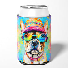 Load image into Gallery viewer, French Bulldog Hippie Dawg Can or Bottle Hugger