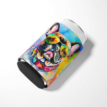 Load image into Gallery viewer, French Bulldog Hippie Dawg Can or Bottle Hugger