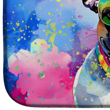 Load image into Gallery viewer, French Bulldog Hippie Dawg Dish Drying Mat