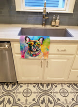 Load image into Gallery viewer, French Bulldog Hippie Dawg Kitchen Towel