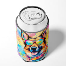 Load image into Gallery viewer, German Shepherd Hippie Dawg Can or Bottle Hugger