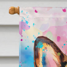 Load image into Gallery viewer, German Shepherd Hippie Dawg House Flag