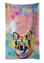 Load image into Gallery viewer, German Shepherd Hippie Dawg Kitchen Towel