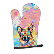Load image into Gallery viewer, German Shepherd Hippie Dawg Oven Mitt