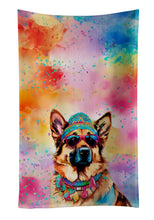 Load image into Gallery viewer, German Shepherd Hippie Dawg Kitchen Towel